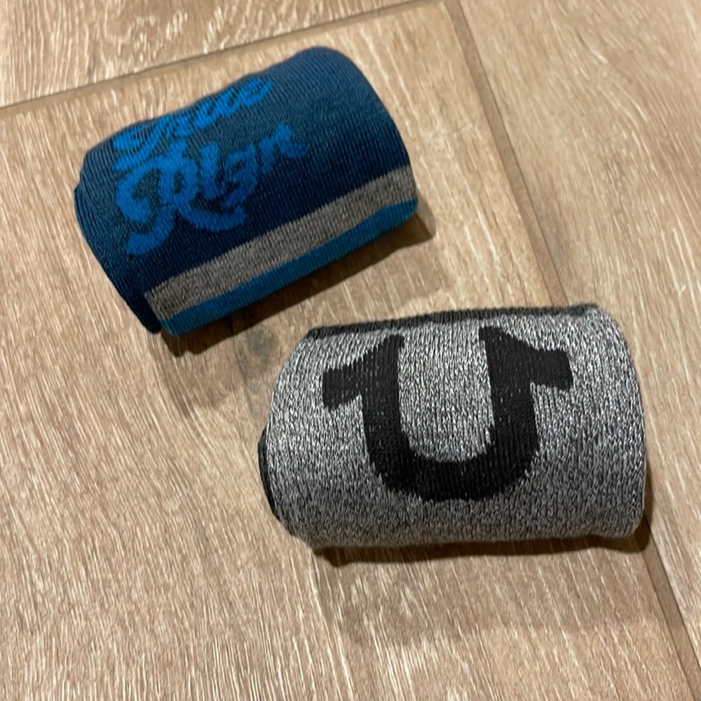 True Religion Crew Socks (2 Pairs) - Picture 1 of 5